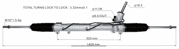 stuurbekrachtigingsrek lr005939 N2Z0L2835 auto onderdelen groothandel - LAND ROVER