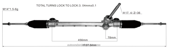 stuurbekrachtigingshuis 45502-bz090 N2Z0L2812 auto onderdelen bestellen - DAIHATSU