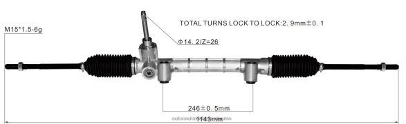stuurbekrachtigingshuis 52044921 52044919 520449190 N2Z0L2800 auto onderdelen winkel - FIAT