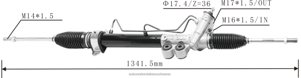 stuurbekrachtigingsrek 8-98231299-0 N2Z0L2609 voertuig motor onderdelen - ISUZU