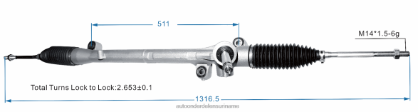 stuurbekrachtigingsrek k011-32-110m N2Z0L2648 auto reserveonderdeel - MAZDA