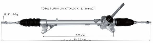 stuurbekrachtigingshuis 48001-4eh0b 48001-4eh0a N2Z0L2572 auto onderdelen bestellen - NISSAN