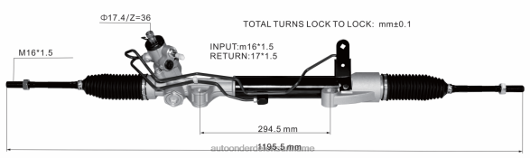 stuurbekrachtigingshuis 49001-3ka0a 49001-5aa0a N2Z0L2577 groothandel auto onderdelen - NISSAN