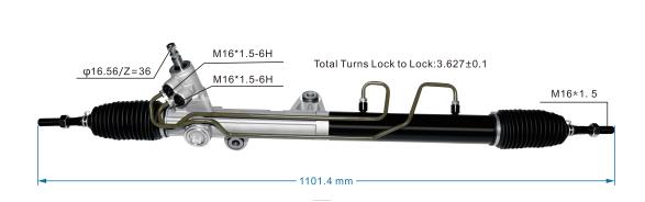 stuurbekrachtigingshuis 46500-09006 N2Z0L2828 auto reserveonderdeel - ROEWE