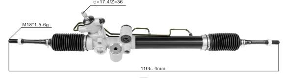 stuurbekrachtigingshuis 44250-25030 N2Z0L2509 voertuig motor onderdelen - TOYOTA