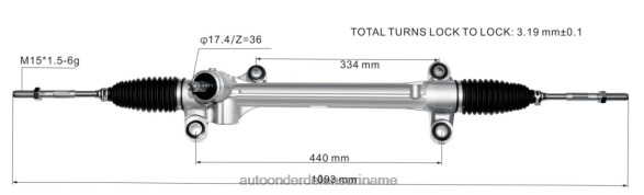 stuurbekrachtigingshuis 45510-02730 45510-02630 N2Z0L2440 auto onderdelen winkel - TOYOTA
