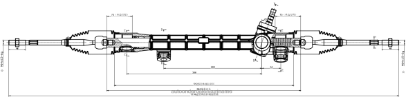stuurbekrachtigingshuis 45510-12290 N2Z0L2479 voertuig motor onderdelen - TOYOTA