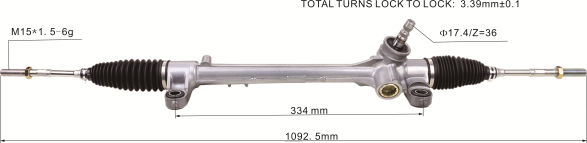 stuurbekrachtigingshuis 45510-20100 N2Z0L2478 auto reserveonderdeel - TOYOTA