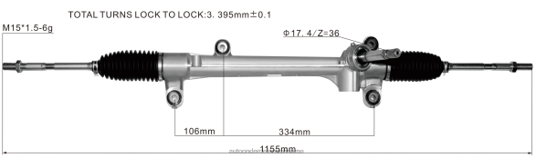stuurbekrachtigingshuis 45510-28122 N2Z0L2510 auto onderdelen winkel - TOYOTA