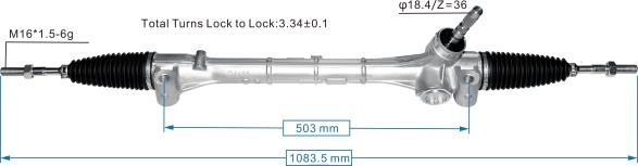 stuurbekrachtigingshuis 45510-58060 N2Z0L2497 groothandel auto onderdelen - TOYOTA