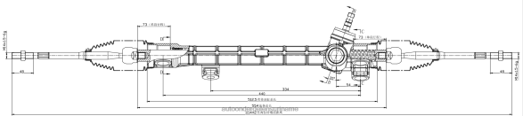 stuurbekrachtigingshuis 45510-68010 N2Z0L2480 auto onderdelen winkel - TOYOTA