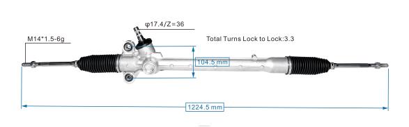 stuurbekrachtigingshuis 45510-bz360 N2Z0L2501 voertuig onderdelen kopen - TOYOTA