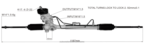 stuurbekrachtigingshuis 6r1423055bx N2Z0L2423 auto onderdelen Suriname - VOLKSWAGEN