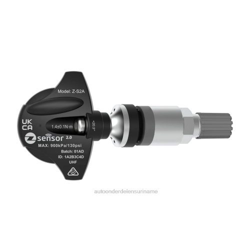 auto onderdelen bestellen - alpina auto's oe vervangende tpms-sensor - oe p/n 36112360420 freq 433mhz 262Z2440 metalen klepsteel - zilver